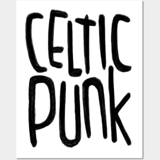 Irish Music, Celtic Punk Posters and Art